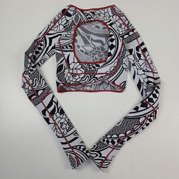 Free People Movement Seamless Padma Layer Top XS Long Sleeve Active Wear - Picture 13 of 14